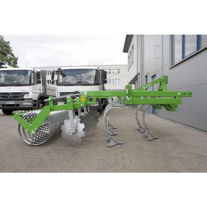 Bomet Stoppel Cultivator Apus 2 Rijen met roller 1.8 - 3.8m U865/10