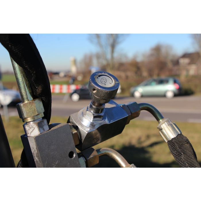 Kraffter Armmaaier hydraulisch 180 met heggenschaar