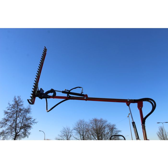 Kraffter Armmaaier hydraulisch 180 met heggenschaar