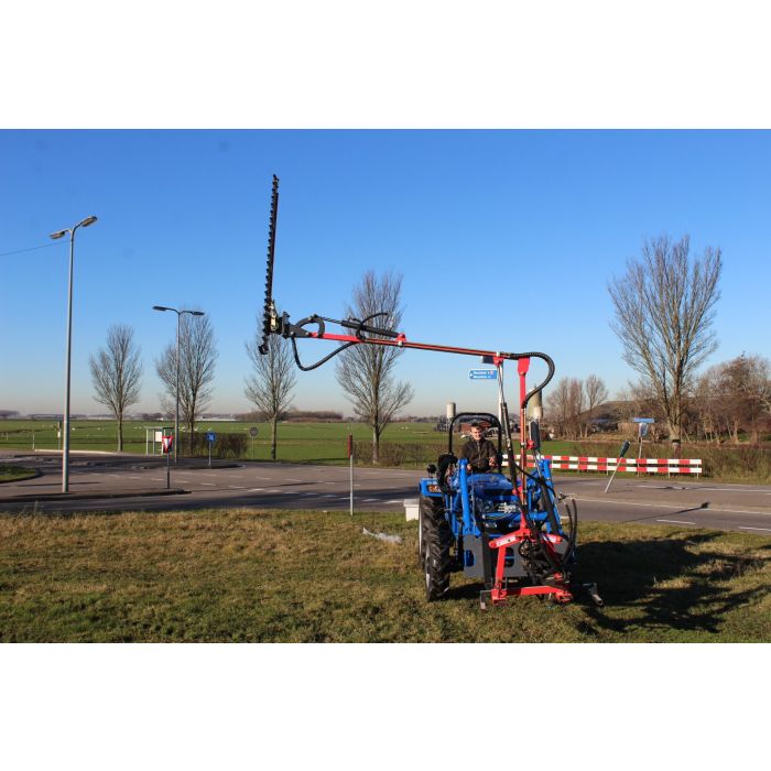 Kraffter Armmaaier hydraulisch 180 met heggenschaar