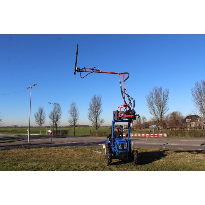 Kraffter Armmaaier hydraulisch 180 met heggenschaar