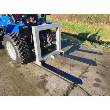 Kraffter 3-punts palletvork Gegalvaniseerd Heavy Duty 1000kg
