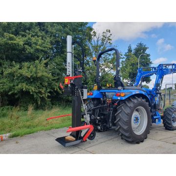 Kraffter aftakas en Elektrisch houtklover 25T Verticaal